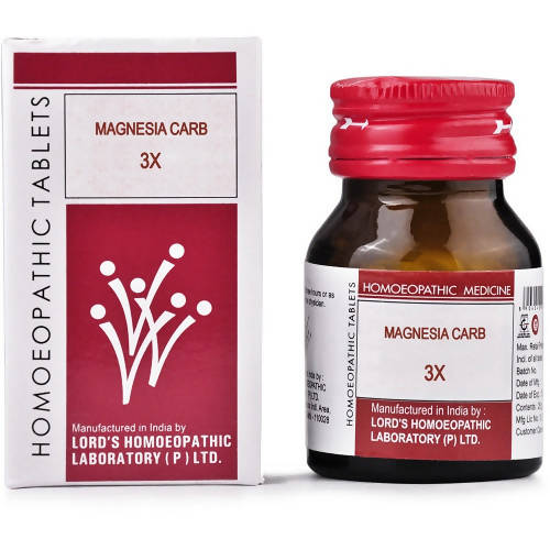 Buy Lord's Homeopathy Magnesia Carb Trituration Tablets from DrMediCart, Ship from India to USA