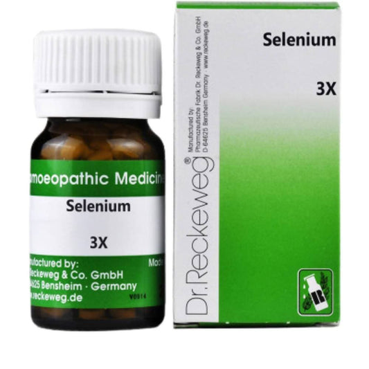 Buy Dr. Reckeweg Selenium Trituration Tablet 3X from DrMediCart, Ship from India to USA