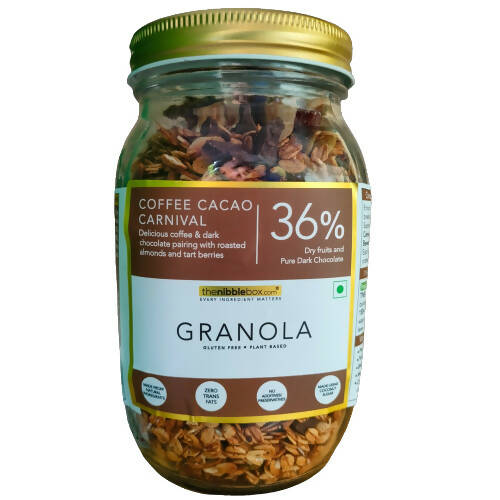 Buy Thenibblebox Coffee Cacao Carnival Granola from DrMediCart, Ship from India to USA