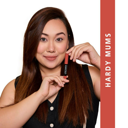 Love Earth Lip Crayon Non-Transfer Lipstick 2.O And Sharpener