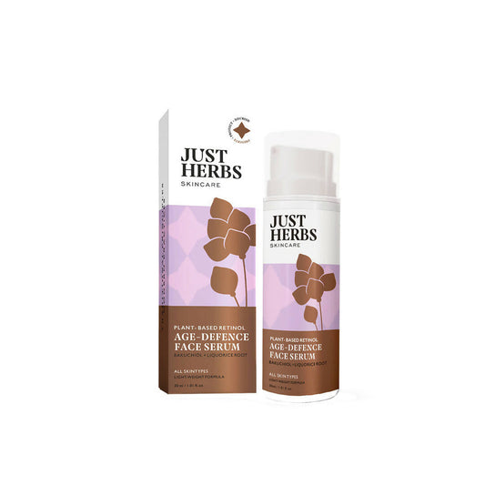 Buy Just Herbs Plant-Based Retinol Age Defence Face Serum from DrMediCart, Ship from India to USA
