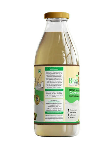 BasicBrowns Bull Driven Coconut Oil - DrMediCart