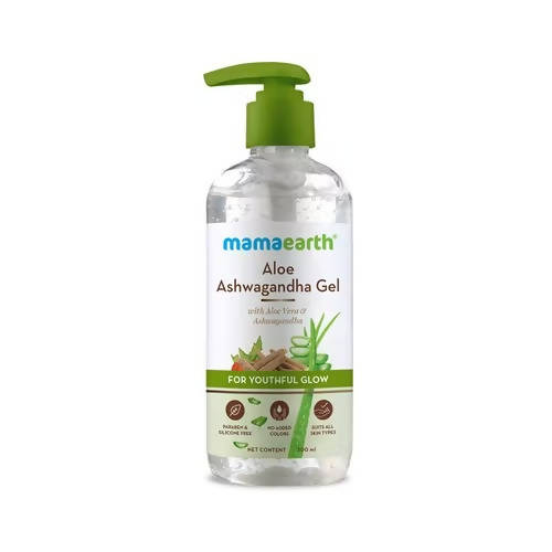 Buy Mamaearth Aloe Ashwagandha Gel For Youthful Glow from DrMediCart, Ship from India to USA