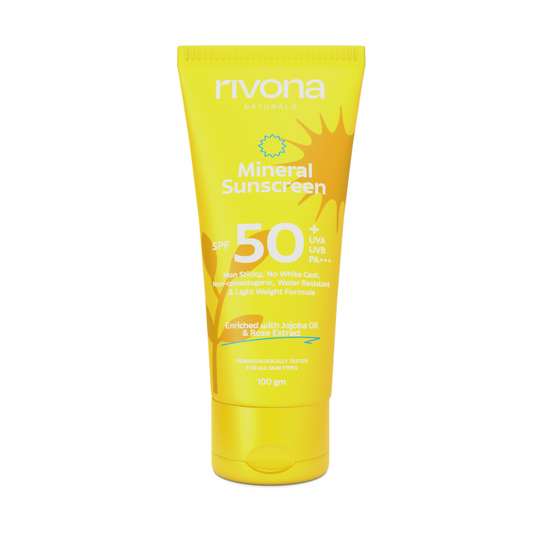 Buy Rivona Naturals Mineral Sunscreen with Spf 50 from DrMediCart, Ship from India to USA