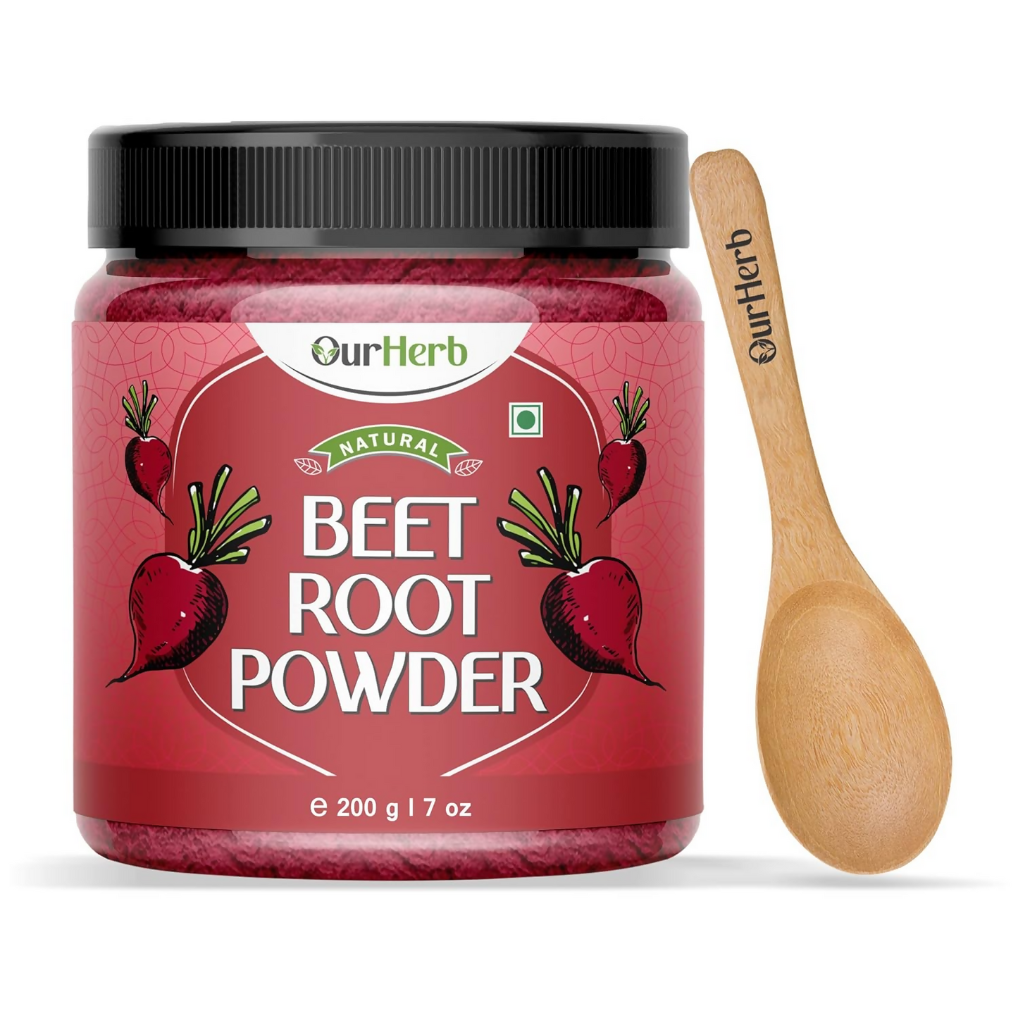 OurHerb Beetroot Powder Pure & Natural For Face And Hair