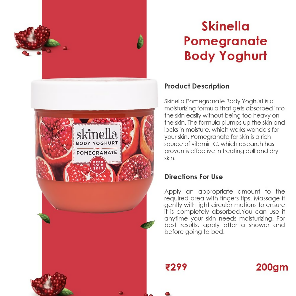 Skinella Pomegranate Body Yoghurt Nourishing Body