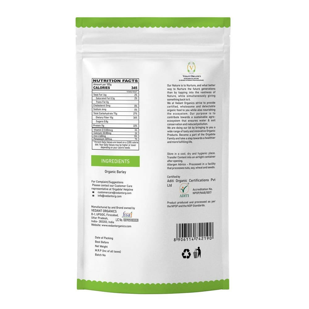 Orgabite Organic Barley Flour