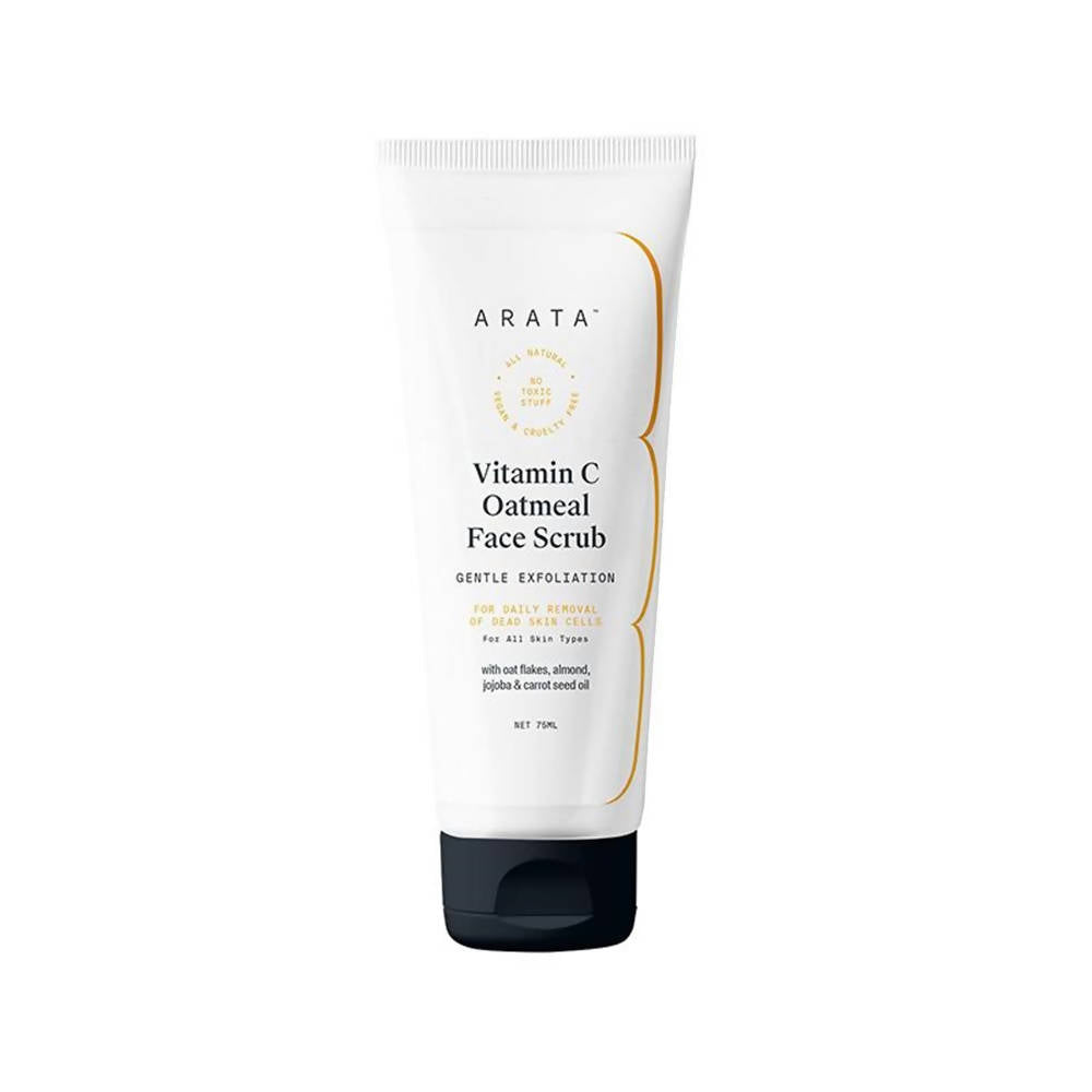 Buy Arata Vitamin C Oatmeal Face Scrub from DrMediCart, Ship from India to USA