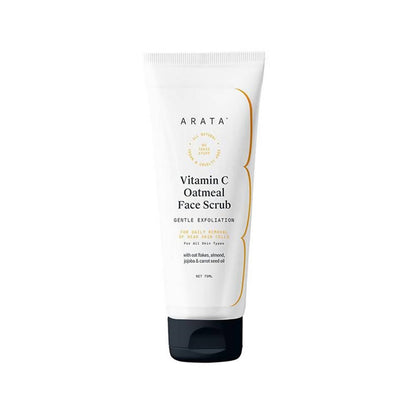 Buy Arata Vitamin C Oatmeal Face Scrub from DrMediCart, Ship from India to USA