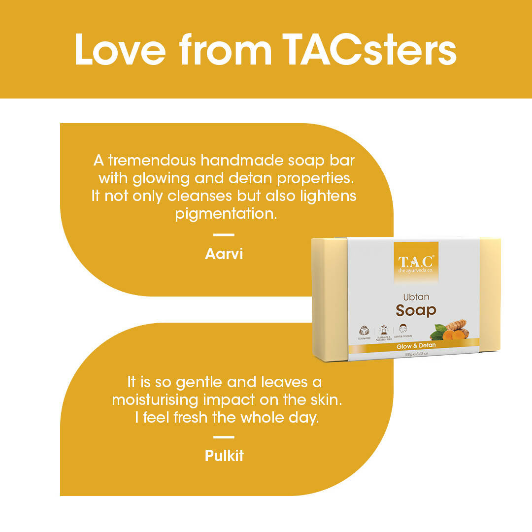 TAC - The Ayurveda Co. Ubtan Soap - DrMediCart