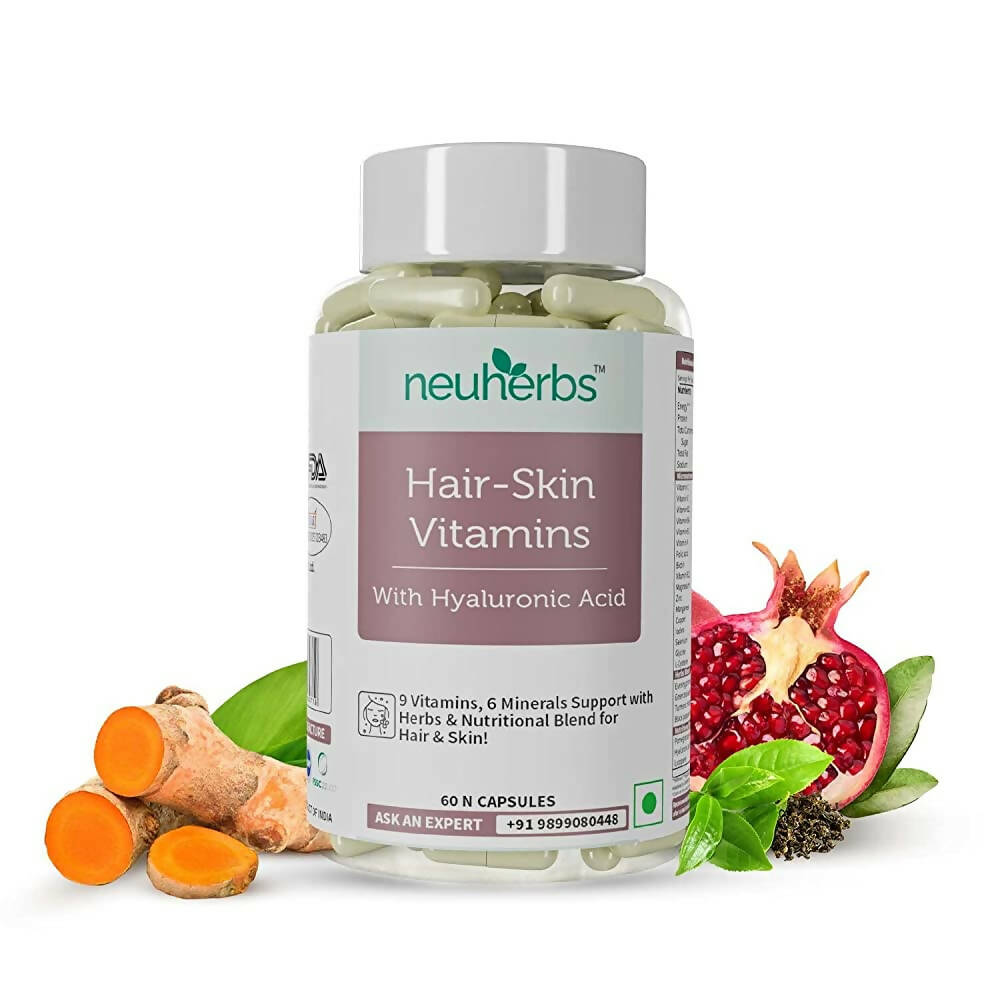 Buy Neuherbs Hair-Skin Vitamins Capsules from DrMediCart, Ship from India to USA