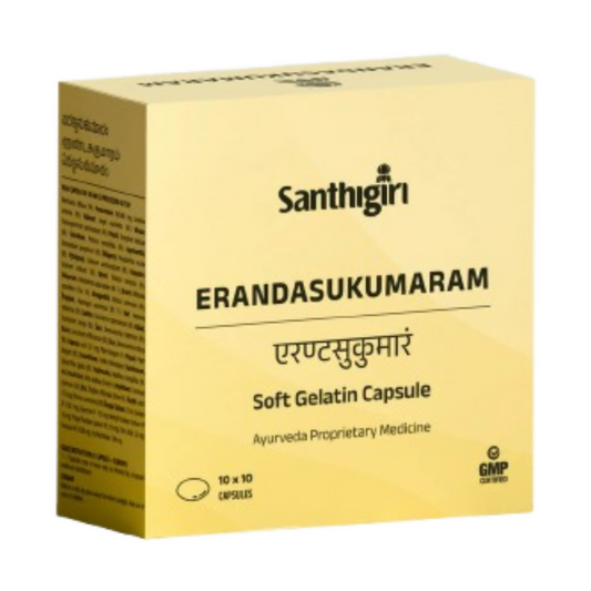 Santhigiri Erandasukumaram Soft Gel Capsules