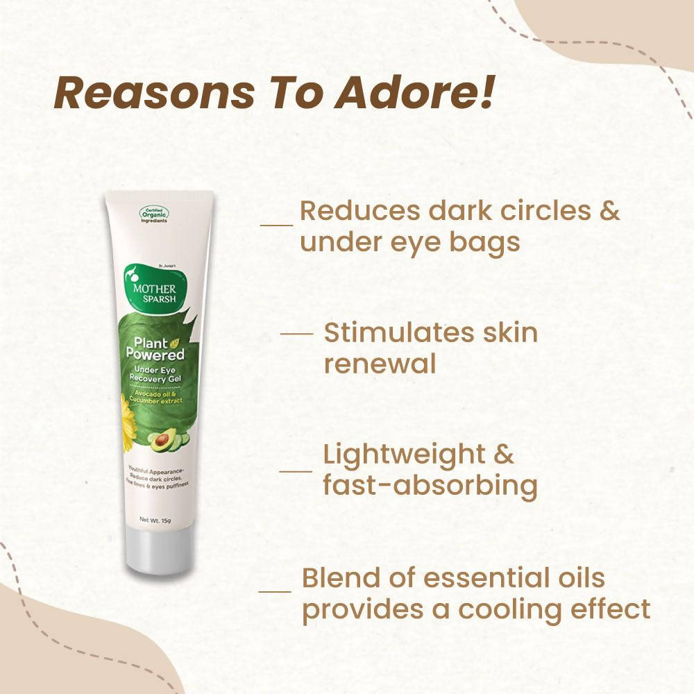 Mother Sparsh Plant Powered Under Eye Recovery Gel