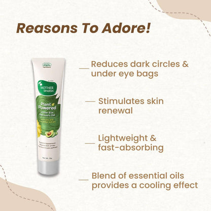 Mother Sparsh Plant Powered Under Eye Recovery Gel