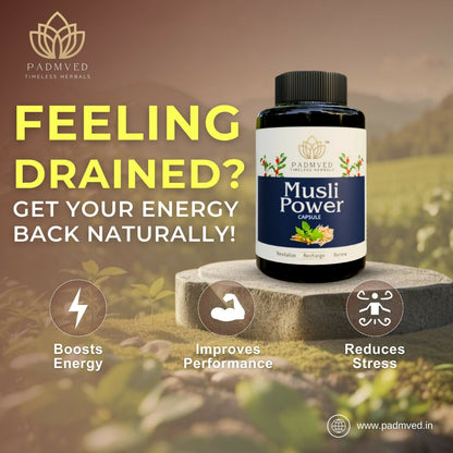 Padmved Musli Power Capsules