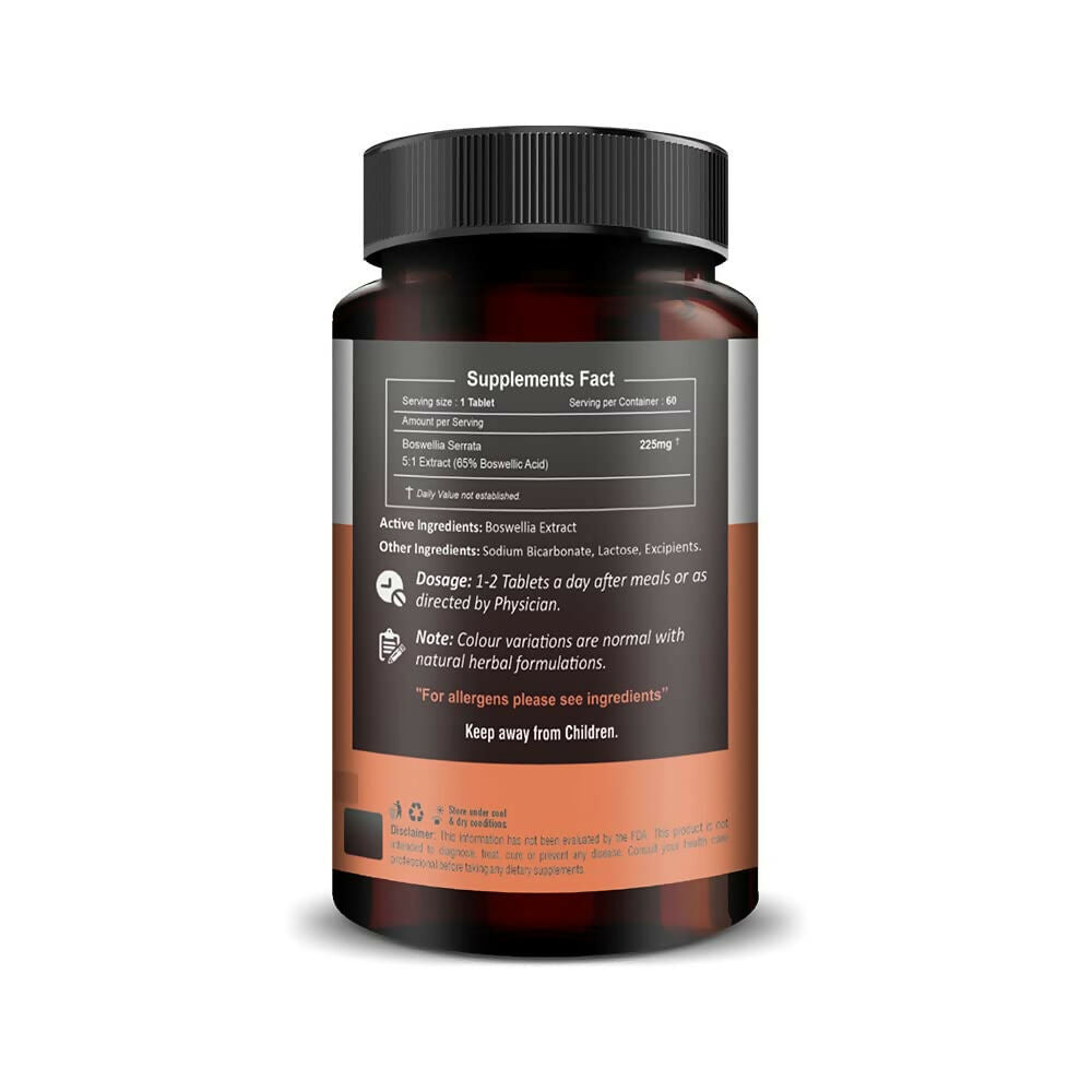 H&C Herbal Boswellia Extract Quick Dissolving Tablets