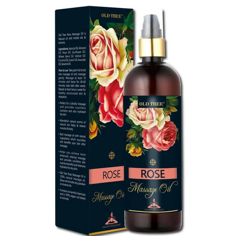 Old Tree Rose Body Massage Oil