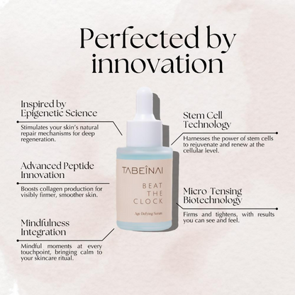 Tabeinai Beat The Clock Age Defying Serum