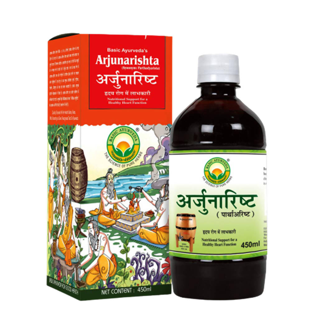 Buy Basic Ayurveda Arjunarishta Syrup from DrMediCart, Ship from India to USA