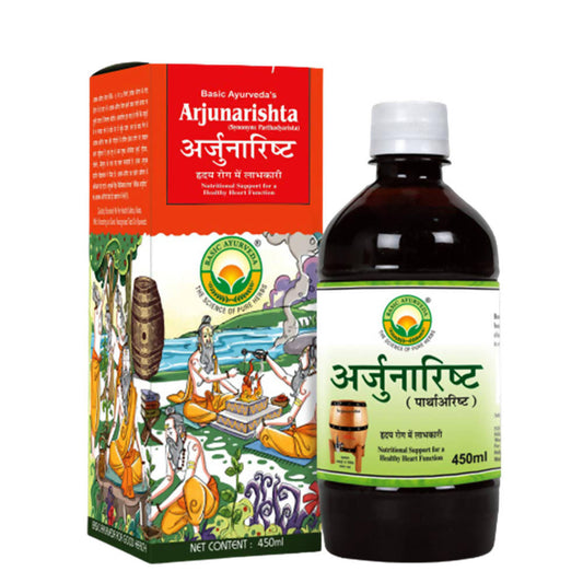 Buy Basic Ayurveda Arjunarishta Syrup from DrMediCart, Ship from India to USA