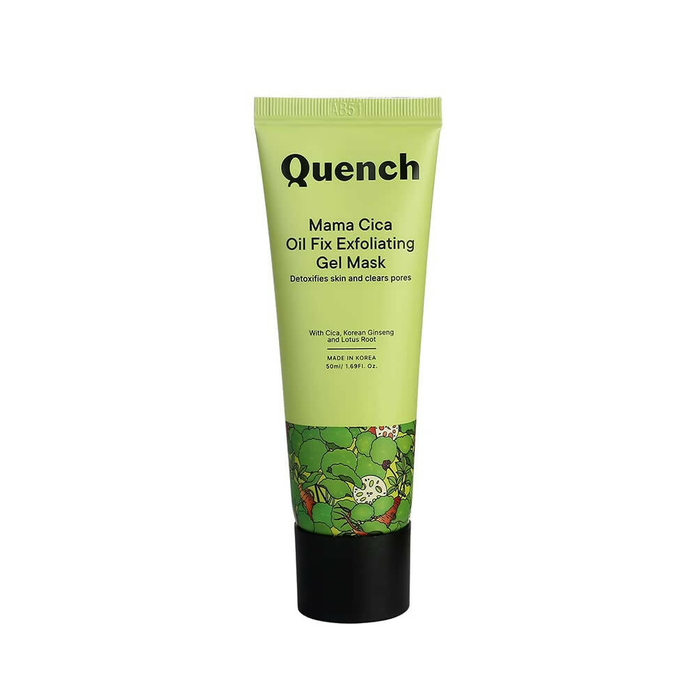 Buy Quench Botanics Mama Cica Oil Fix Exfoliating Gel Mask from DrMediCart, Ship from India to USA
