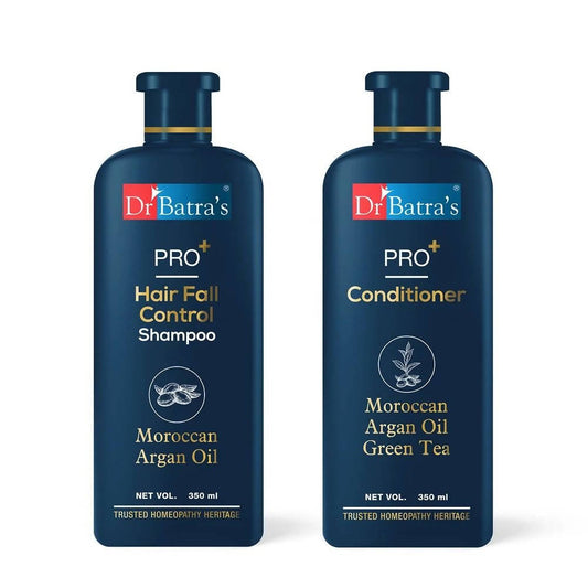 Buy Dr. Batra's PRO+ Hair Fall Control Shampoo And Conditioner from DrMediCart, Ship from India to USA