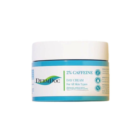 Dermdoc 2% Caffeine Day Cream - DrMediCart
