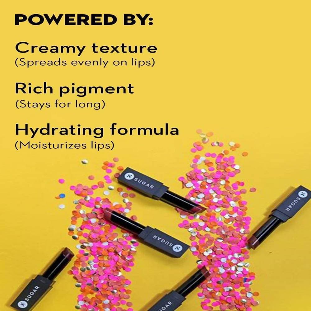 Sugar It's A-Pout Time! Vivid Lipstick - Six Feet Umber (Mocha Brown) - DrMediCart