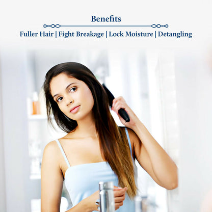 Blue Nectar Batana Leave-In Conditioner For Curly, Wavy, Dry & Frizzy Hair