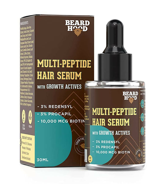 Beardhood Multi-Peptide Hair Growth Serum - DrMediCart