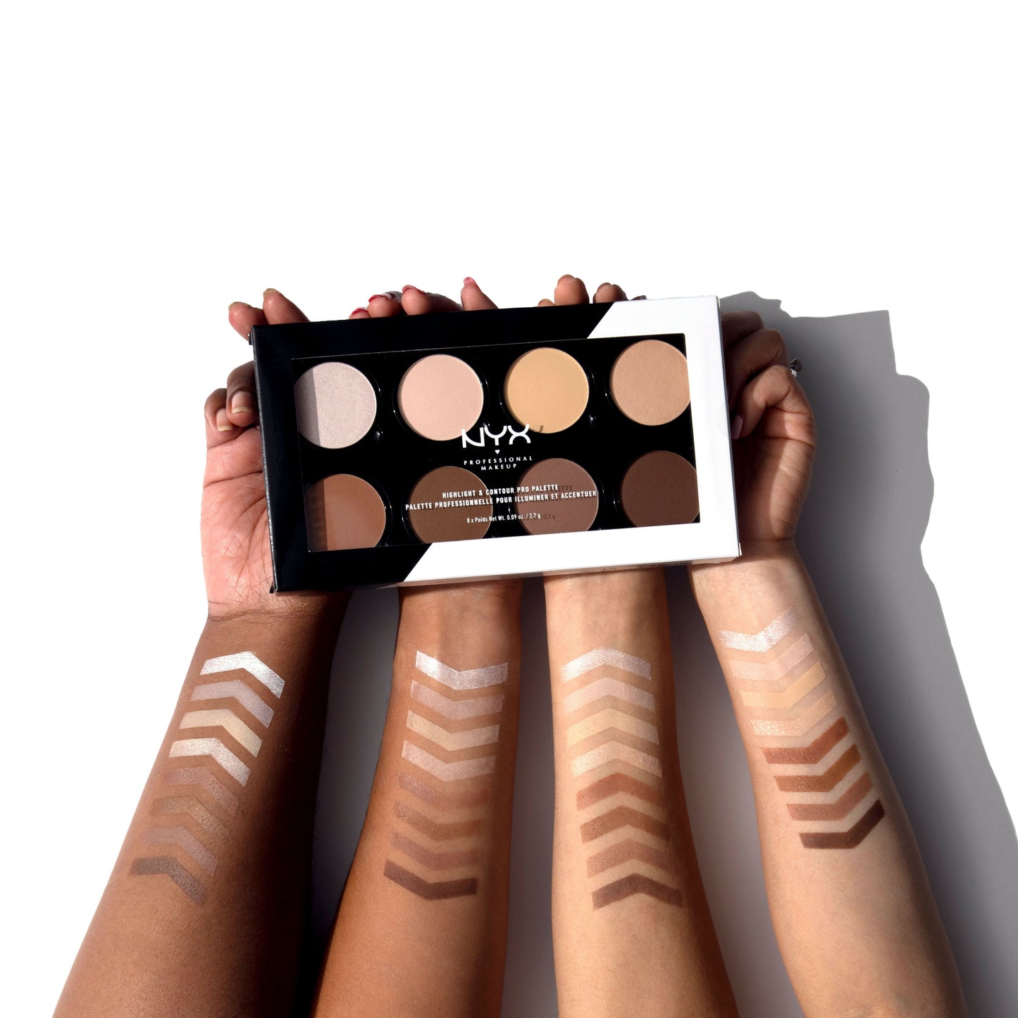 NYX Professional Makeup Highlight & Contour Pro Palette Matte Finish (HCPP01)