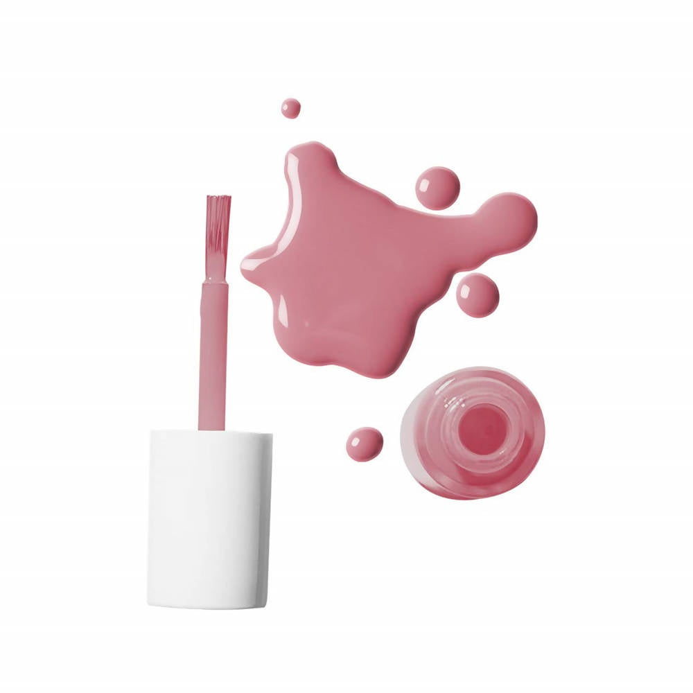 Myglamm LIT Nail Enamel - Crushing - Punch Pink Shade (7 Ml) - DrMediCart