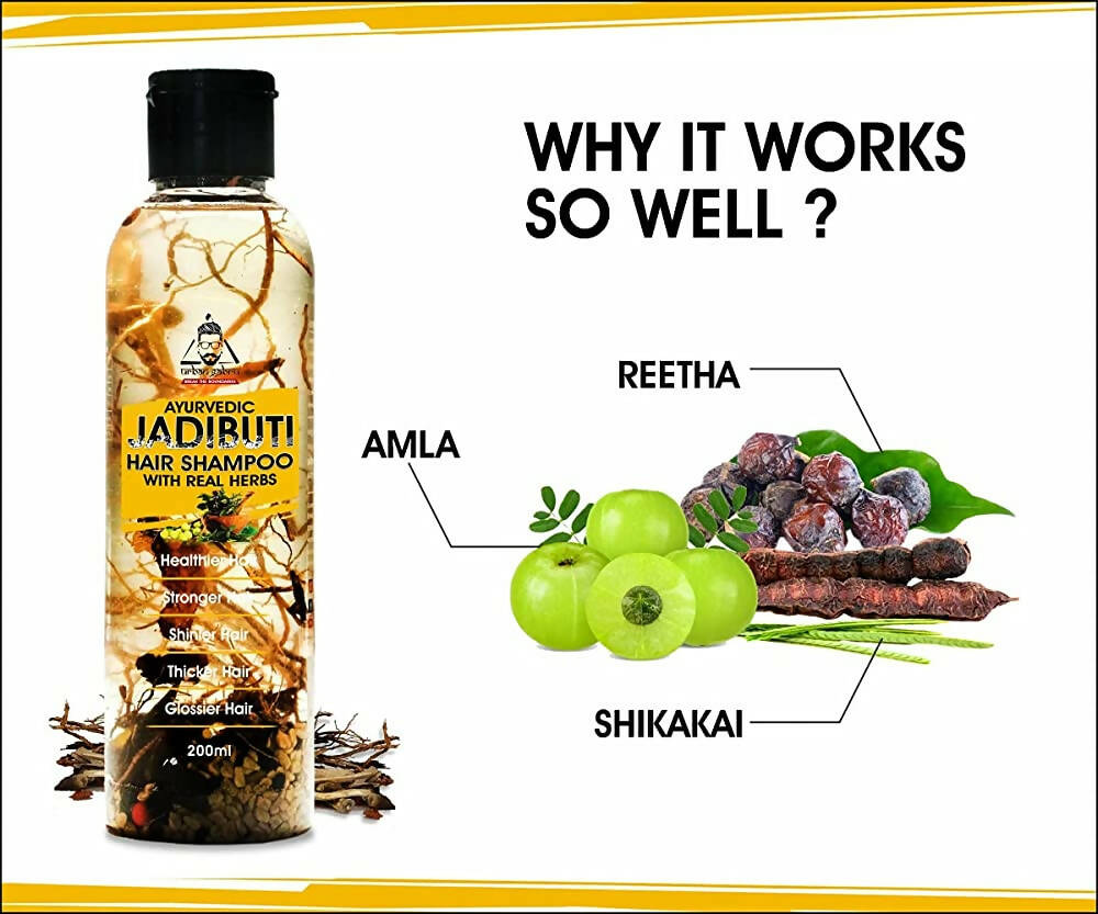 Urbangabru Ayurvedic Jadibuti Hair Shampoo - Drmedicart