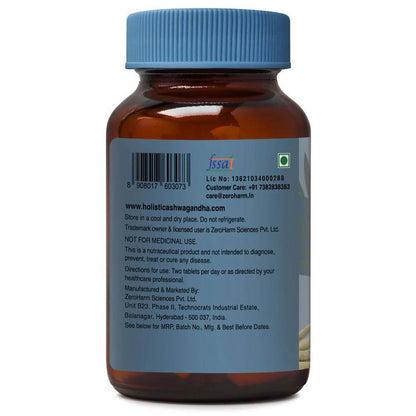 Zeroharm Holistic Ashwagandha Tablets - Drmedicart