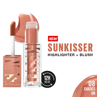 Maybelline New York Sunkisser Highlighter + Blush - Shades On