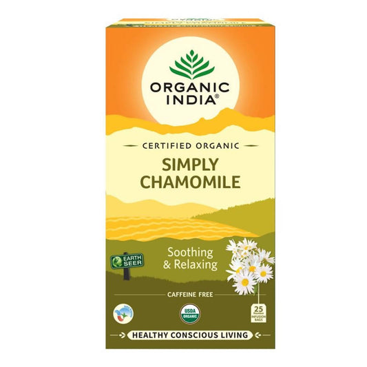 Buy Organic India Simply Chamomile Tea Bags from DrMediCart, Ship from India to USA