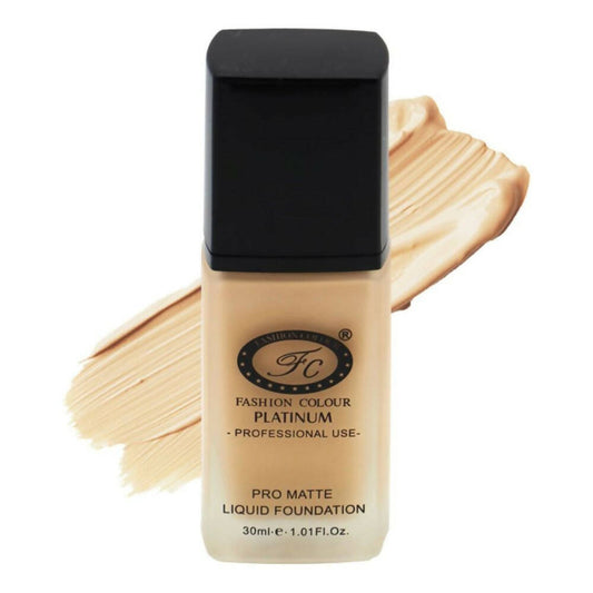 Fashion Colour Pro Matte Liquid Foundation-Ivory (Fair Skin Tone)