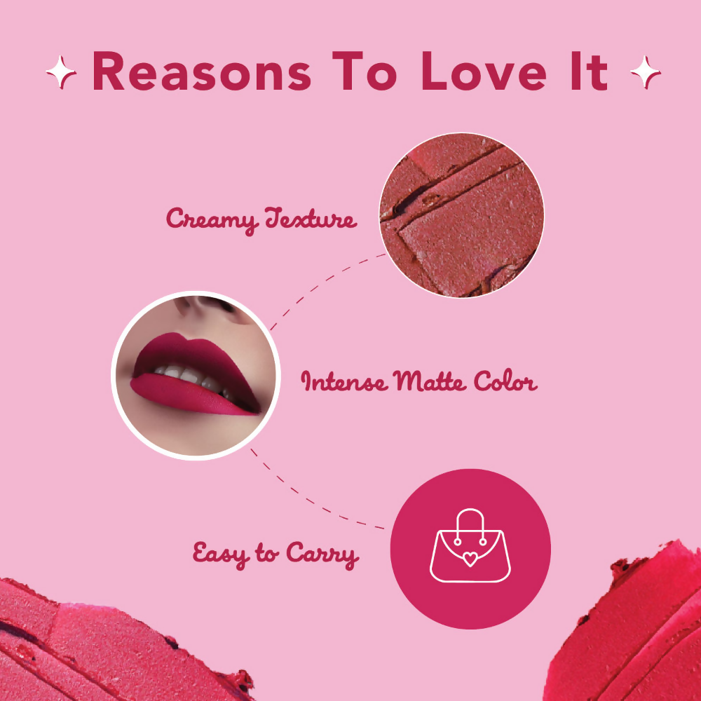 Blue Heaven Get Matte Lip Tower 4 - In - 1 Stackable Lipstick