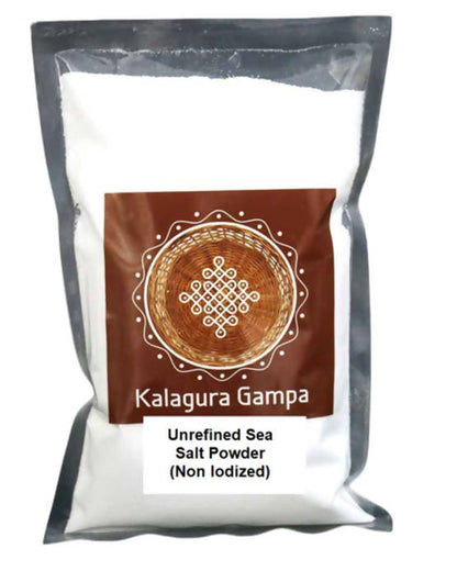 Buy Kalagura Gampa Non Iodized Unrefined Sea Salt Powder from DrMediCart, Ship from India to USA