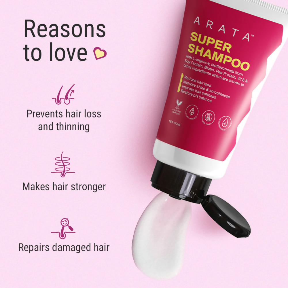 Arata Super Shampoo With Onion Oil