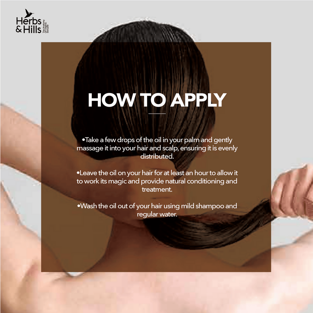 Herbs & Hills De-Fall Bioactive Complete Hair Care Oil