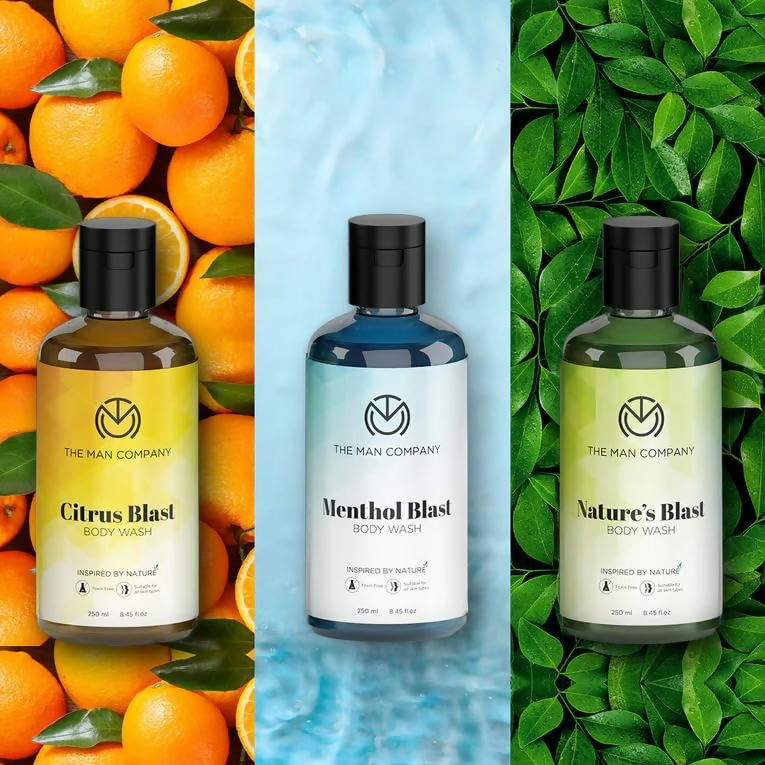 The Man Company Citrus Blast Perfumed Body Wash For Men