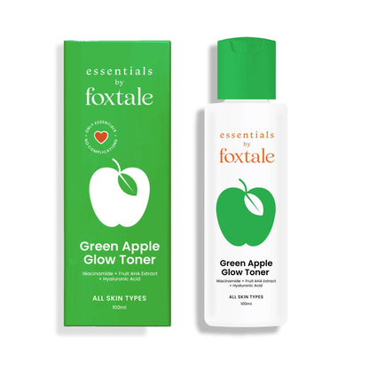Foxtale Essentials Daily Green Apple Glow Toner with Niacinamide