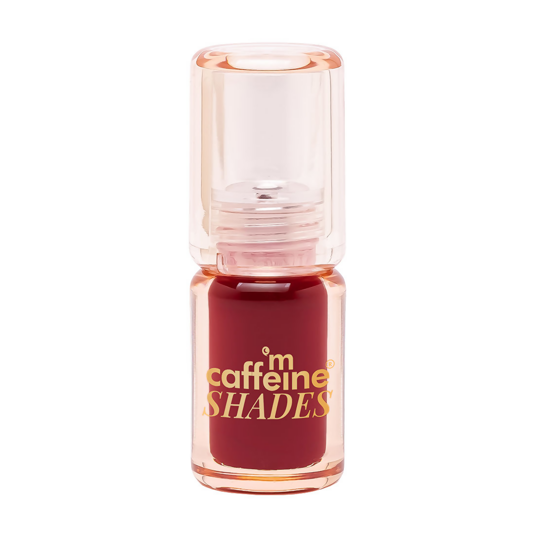 mCaffeine Shades Lip & Cheek Glow Tint Longlasting, Blendable Dewy Finish - Raspberry