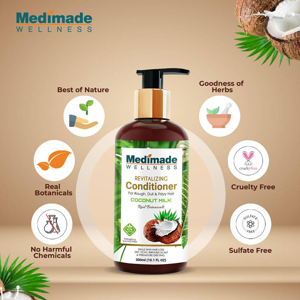 Medimade Wellness Revitalizing Conditioner With Coconut Milk - DrMediCart