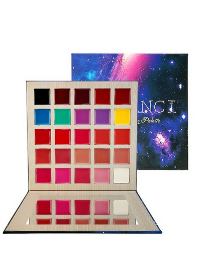 De'Lanci 25 Color Matte Multi Shade Lip Palette