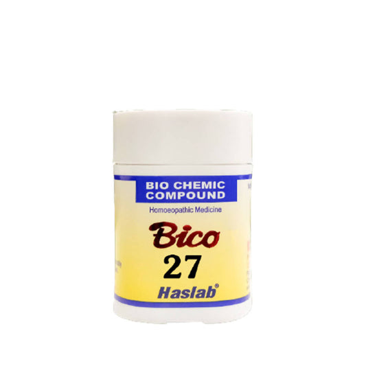 Buy Haslab Homeopathy Bico 27 Biochemic Compound Tablets from DrMediCart, Ship from India to USA