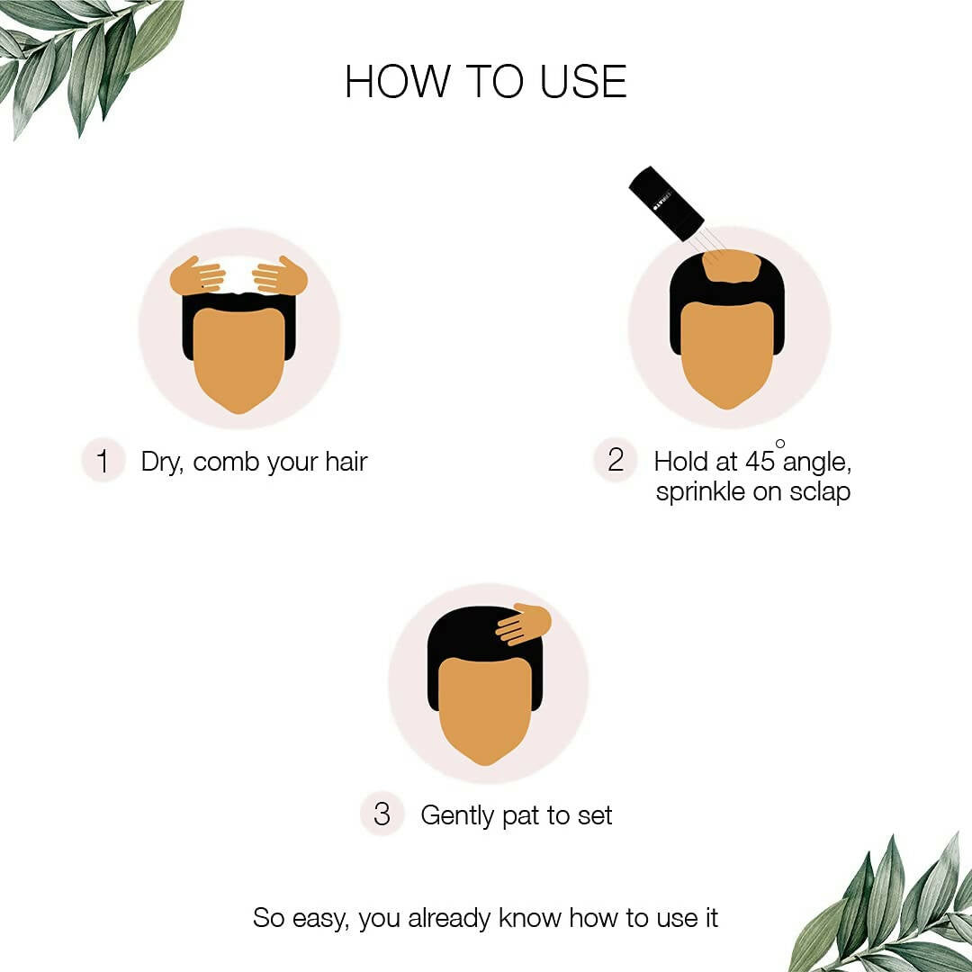 Kerrato Hair Fibres For Thinning Hair - Jet Black