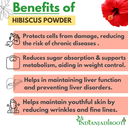 IndianJadiBooti Gudhal Phool Powder