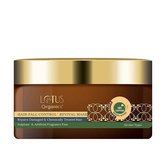 Buy Lotus Organics+ Hair Fall Control Revival Mask from DrMediCart, Ship from India to USA